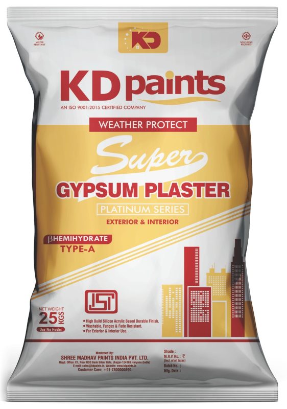 SUPER GYPSUM PLASTER INTERIOR & EXTERIOR